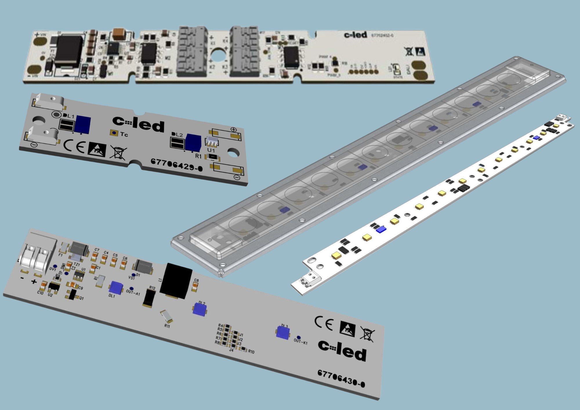 Prodotto Moduli led UVA/UVB/UVC